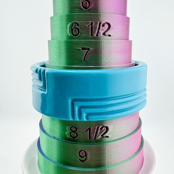 1960s Vintage Art Deco Inspired Cuff Bracelet Bold Retro Chunky Playful Vibrant - Picture 7 of 8